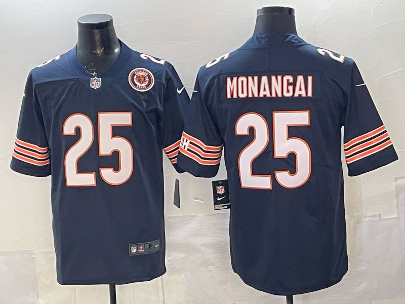 Men 2026 Chicago Bears #25 Monangai Blue Nike Limited NFL Jersey style 04->chicago bears->NFL Jersey